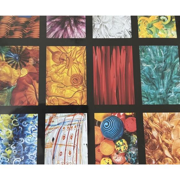 Chihuly Decorative Paper Book Set of 12 Sheets 20x30 Glass Art Designs NEW - Picture 1 of 5